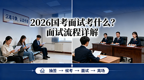 2026国考面试考什么?面试流程详解 2026国考面试考什么?面试流程详解
