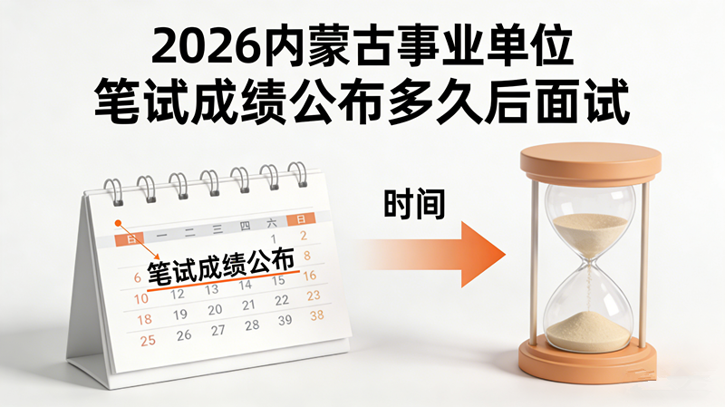 2026内蒙古事业单位笔试成绩公布多久后面试 2026内蒙古事业单位笔试成绩公布多久后面试